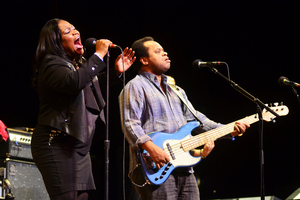 Shemekia Copeland performing live on Mountain Stage.