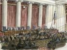 An artist's sketch of the scene inside the U.S. Supreme Court on Tuesday. An artist's sketch of the scene inside the U.S. Supreme Court on Tuesday.