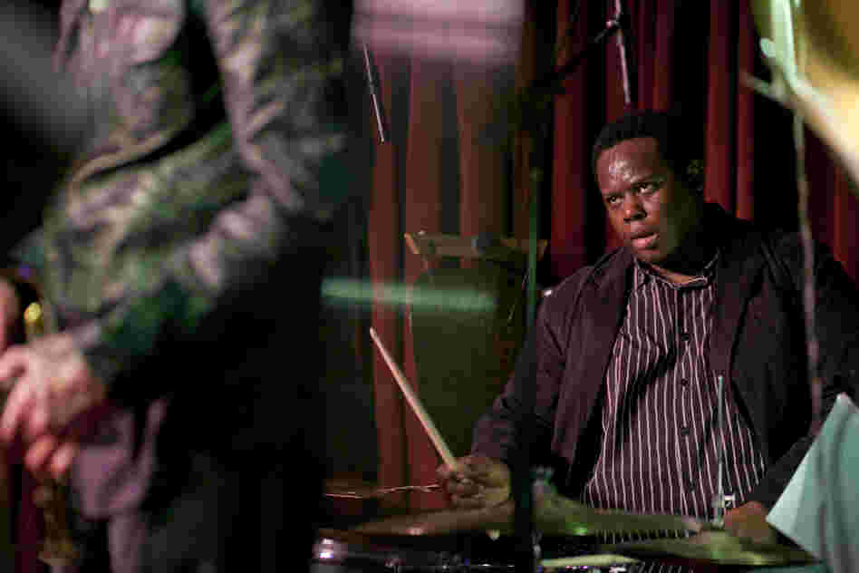 Johnathan Blake is also the regular drummer in Tom Harrell's quintet.