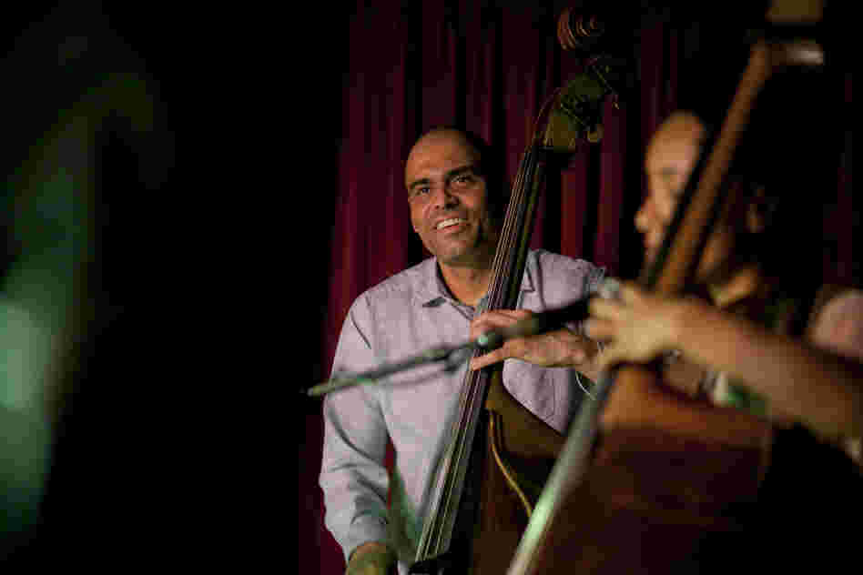 Ugonna Okegwo and Spalding traded and overlapped bass parts.