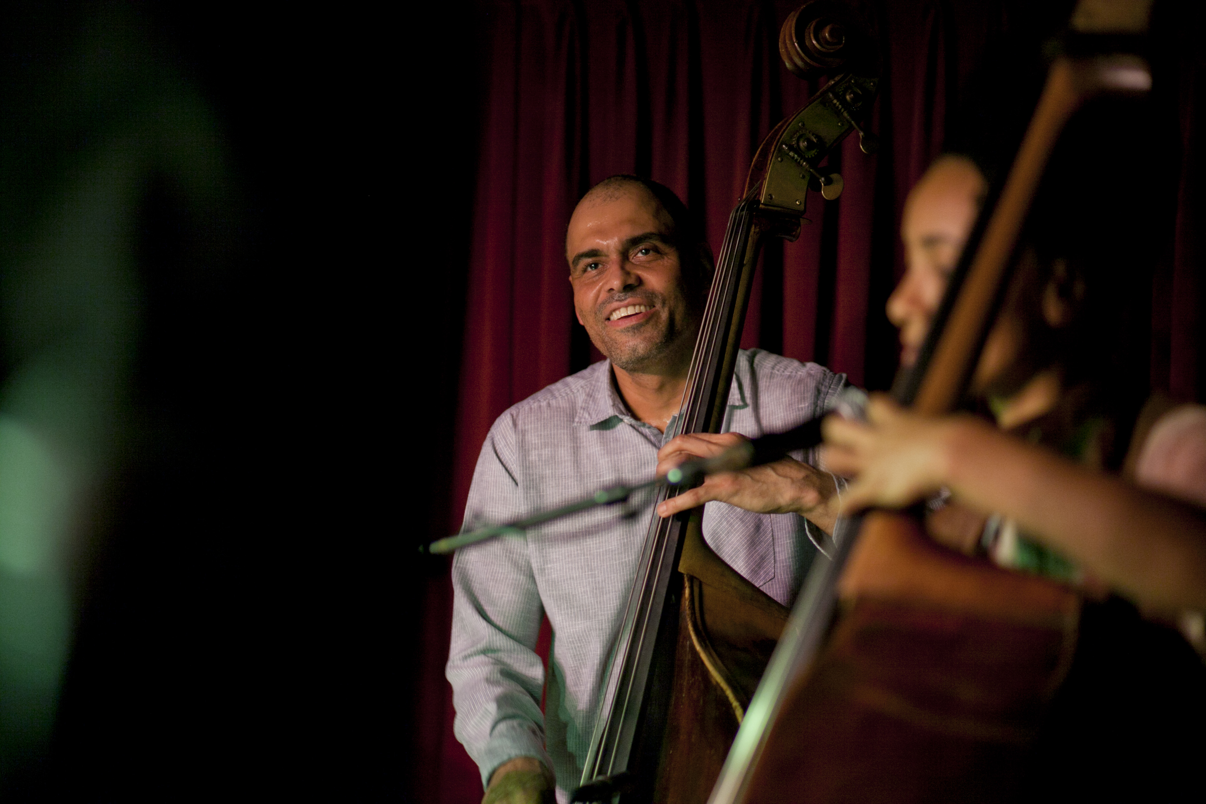 Ugonna Okegwo and Spalding traded and overlapped bass parts.