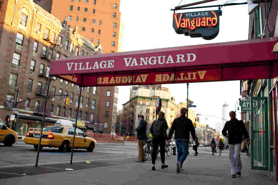 Outside the Village Vanguard.