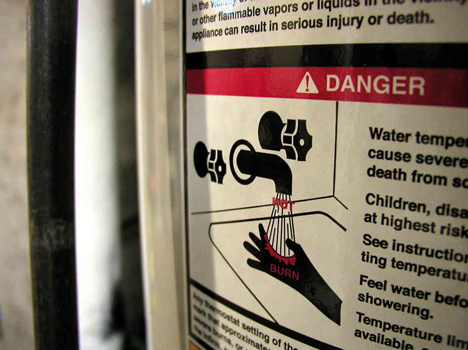 Many Water Heaters Set Too High, Upping Burn Risk Shots Health News