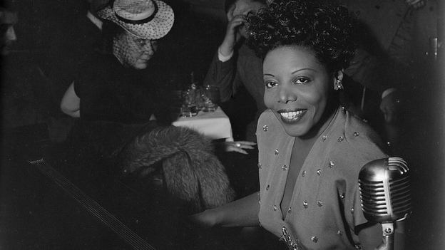 Mary Lou Williams performs at the Cafe Society in New York in 1947. (The Library of Congress)