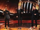 Burnell, Devin and Lazaro have a bad moment on Wednesday's American Idol. Burnell, Devin and Lazaro have a bad moment on Wednesday's American Idol.