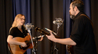 Pharis (left) and Jason Romero perform "Long Gone Out West Blues" for Folk Alley. Pharis (left) and Jason Romero perform "Long Gone Out West Blues" for Folk Alley.