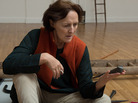 Fiona Shaw rehearses for her role as the Virgin Mary in The Testament of Mary. Irish novelist Colm Toibin's one-woman play opens April 22 at Broadway's Walter Kerr Theater. Fiona Shaw rehearses for her role as the Virgin Mary in The Testament of Mary. Irish novelist Colm Toibin's one-woman play opens April 22 at Broadway's Walter Kerr Theater.