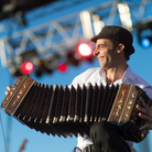Martin Ferres of Bajofondo performs live at Auditorium Shores in Austin, Texas, during SXSW. Martin Ferres of Bajofondo performs live at Auditorium Shores in Austin, Texas, during SXSW.