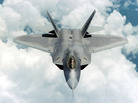 An F-22 Raptor flies in this undated image provided by Lockheed Martin. An F-22 Raptor flies in this undated image provided by Lockheed Martin.
