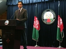 Afghanistan presidential spokesman Aimal Faizi speaks during a news conference in Kabul, Afghanistan, earlier this year. Afghanistan presidential spokesman Aimal Faizi speaks during a news conference in Kabul, Afghanistan, earlier this year.