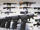 Assault weapons and handguns for sale at Capitol City Arms Supply in Springfield, Ill., on Jan. 16. Congress has yet to vote on legislative efforts to enact new gun control laws, nearly four months after the Newtown, Conn., school shootings. Assault weapons and handguns for sale at Capitol City Arms Supply in Springfield, Ill., on Jan. 16. Congress has yet to vote on legislative efforts to enact new gun control laws, nearly four months after the Newtown, Conn., school shootings.