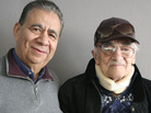Ruben Aguilar (right), 85, spoke with his friend Bill Luna, 77, about being deported to Mexico at age 6: "I grew up when that happened. From 6 years old, all of a sudden I felt like I was 15." Ruben Aguilar (right), 85, spoke with his friend Bill Luna, 77, about being deported to Mexico at age 6: "I grew up when that happened. From 6 years old, all of a sudden I felt like I was 15."