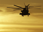 Silhouette of a helicopter Silhouette of a helicopter