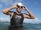 Lance Armstrong warms up for the swimming leg of the 2011 Xterra World Championship triathlon in Kapalua, Hawaii (before he was banned from most competitions). This weekend, he'll swim in a Texas meet for masters swimmers. Lance Armstrong warms up for the swimming leg of the 2011 Xterra World Championship triathlon in Kapalua, Hawaii (before he was banned from most competitions). This weekend, he'll swim in a Texas meet for masters swimmers.