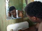 Chadwick Boseman plays baseball's trailblazing Jackie Robinson in the upcoming biopic 42. Chadwick Boseman plays baseball's trailblazing Jackie Robinson in the upcoming biopic 42.