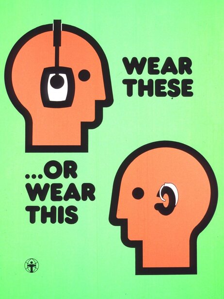 The National Institutes of Health Division of Safety encourages us all to protect our ears. The National Institutes of Health Division of Safety encourages us all to protect our ears.
