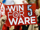 The leg injury to Louisville guard Kevin Ware has been a rallying point for fans nationwide. But the University of Louisville is hoping to avoid looking like they're taking advantage. The leg injury to Louisville guard Kevin Ware has been a rallying point for fans nationwide. But the University of Louisville is hoping to avoid looking like they're taking advantage.
