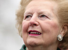 Baroness Margaret Thatcher, former British prime minister, in February 2008 in London. Baroness Margaret Thatcher, former British prime minister, in February 2008 in London.