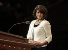 Jean A. Stevens conducts the morning session's closing prayer during the 183rd Annual General Conference of The Church of Jesus Christ of Latter-day Saints on Saturday, April 6, 2013, in Salt Lake City. Jean A. Stevens conducts the morning session's closing prayer during the 183rd Annual General Conference of The Church of Jesus Christ of Latter-day Saints on Saturday, April 6, 2013, in Salt Lake City.