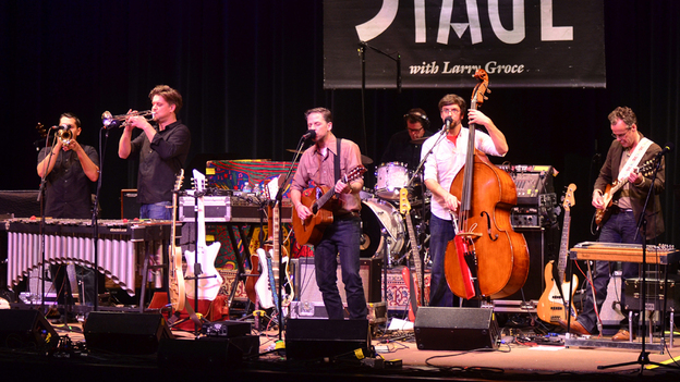 Calexico performs live on Mountain Stage. (Mountain Stage)