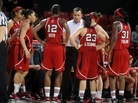 Head coach Jeff Walz of the Louisville Cardinals talks to his team during a timeout in the game against the Maryland Terrapins in the second round of the NCAA women's basketball tournament. Head coach Jeff Walz of the Louisville Cardinals talks to his team during a timeout in the game against the Maryland Terrapins in the second round of the NCAA women's basketball tournament.
