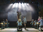 The Broadway cast of Matilda the Musical, including Olivier Award-winning actor Bertie Carvel as the barbaric headmistress Miss Trunchbull. The Broadway cast of Matilda the Musical, including Olivier Award-winning actor Bertie Carvel as the barbaric headmistress Miss Trunchbull.
