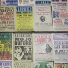The wall at Hatch Show Print in Nashville, Tenn. The wall at Hatch Show Print in Nashville, Tenn.