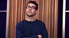 Jamie Lidell takes a break between songs during his KCRW session. Jamie Lidell takes a break between songs during his KCRW session.
