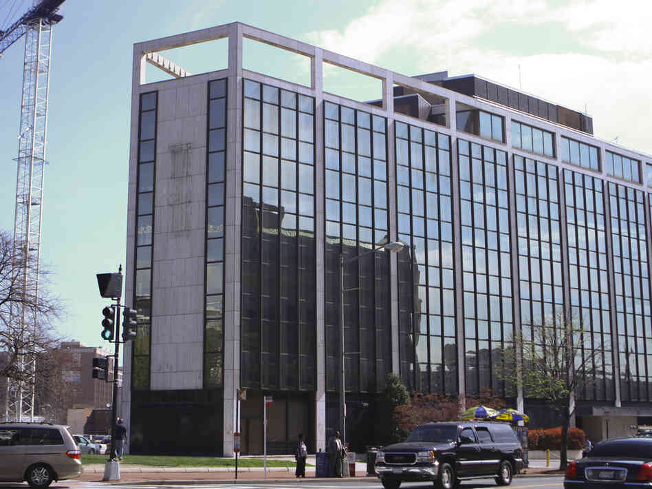 Twenty years after if first opened, NPR's old headquarters is being torn down. The network is moving to a new building at 1111 North Capitol street NE. Twenty years after if first opened, NPR's old headquarters is being torn down. The network is moving to a new building at 1111 North Capitol street NE.