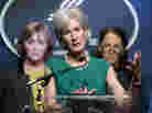 Health and Human Services Secretary Kathleen Sebelius (center), flanked by Centers for Medicare and Medicaid Services Acting Administrator Marilyn Tavenner (left) and Food and Drug Administration Commissioner Margaret Hamburg, speaks during a budget briefing in Washington on Wednesday.