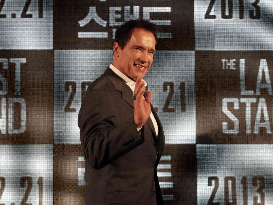 Arnold Schwarzenegger's political career had already tanked before he admitted to fathering a child out of wedlock. Now he's making movies such as The Last Stand. Arnold Schwarzenegger's political career had already tanked before he admitted to fathering a child out of wedlock. Now he's making movies such as The Last Stand.