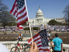 United Farm Workers members were among the crowd that filled the lawn on Capitol Hill during an immigration rights rally Wednesday. United Farm Workers members were among the crowd that filled the lawn on Capitol Hill during an immigration rights rally Wednesday.