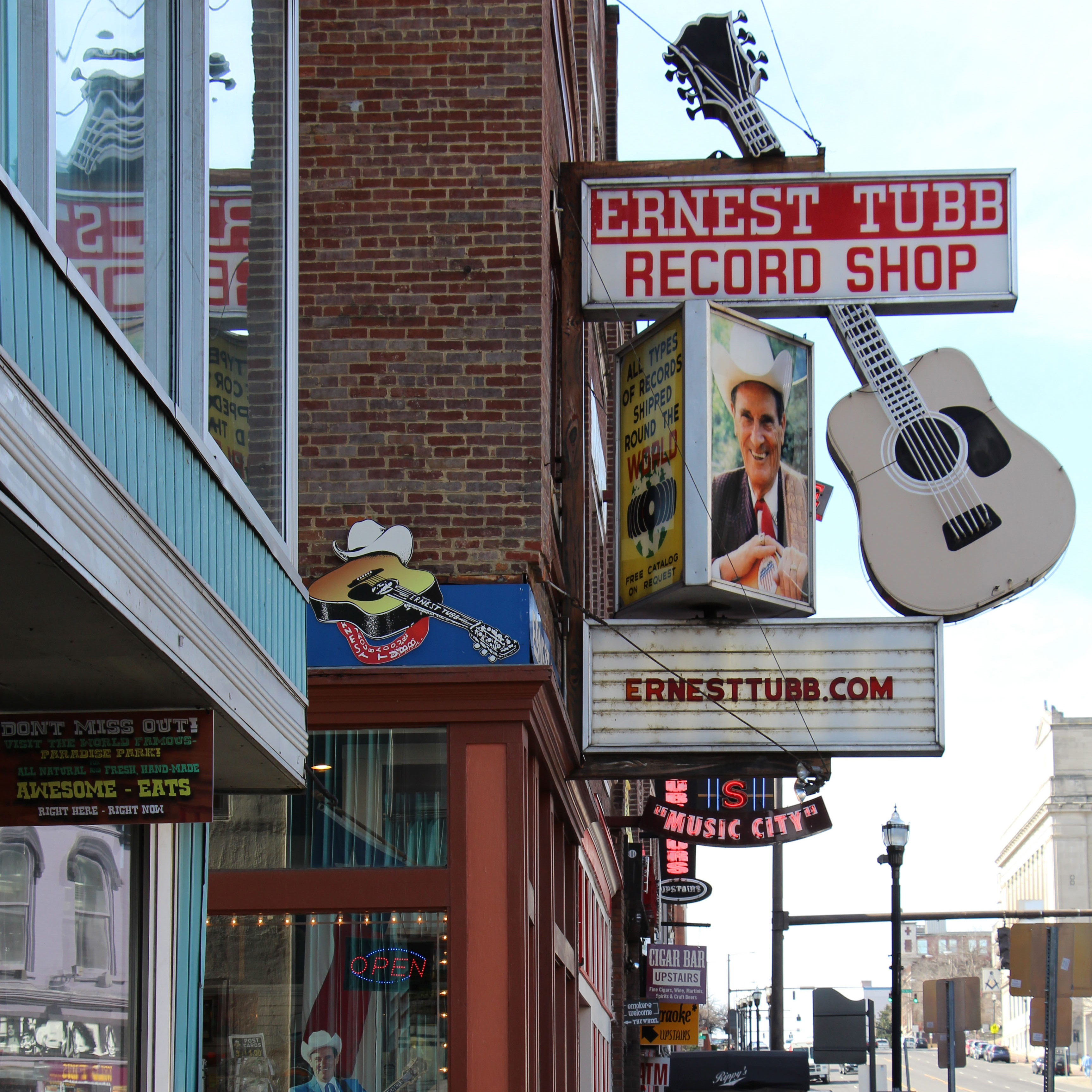 Ernest Tubb Record Shop in Nashville, Tenn.