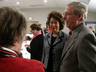 Sen. Mitch McConnell and his wife, former Labor Secretary Elaine Chao, at a Republican dinner in Winchester, Ky., last month. Sen. Mitch McConnell and his wife, former Labor Secretary Elaine Chao, at a Republican dinner in Winchester, Ky., last month.