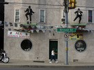Roads End bar on Broad Street in Hazleton, Pa., displays a sign in 2007 that reads "ALL Legals Served." Longtime residents of the city are divided over the recent influx of Spanish-speaking immigrants. Roads End bar on Broad Street in Hazleton, Pa., displays a sign in 2007 that reads "ALL Legals Served." Longtime residents of the city are divided over the recent influx of Spanish-speaking immigrants.