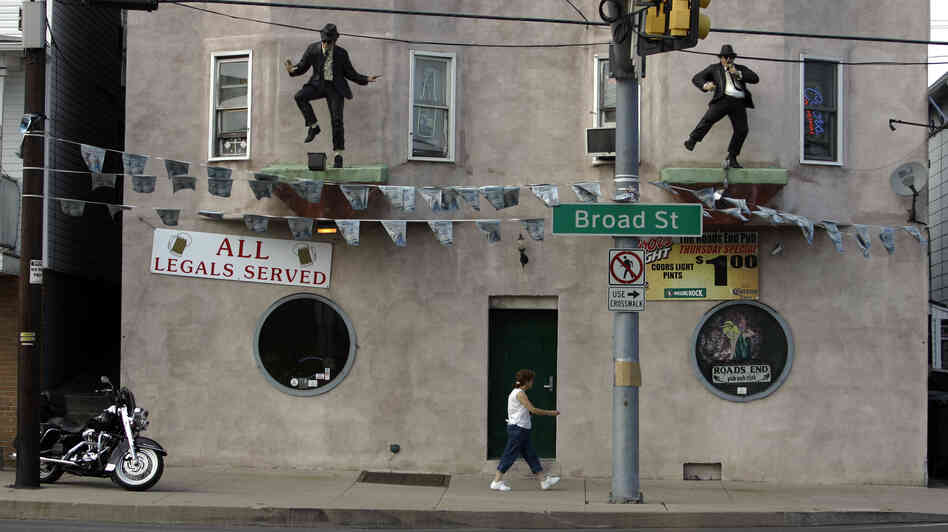 Roads End bar on Broad Street in Hazleton, Pa., displays a sign in 2007 that reads "ALL Legals Served." Longtime residents of the city are divided over the recent influx of Spanish-speaking immigrants. Roads End bar on Broad Street in Hazleton, Pa., displays a sign in 2007 that reads "ALL Legals Served." Longtime residents of the city are divided over the recent influx of Spanish-speaking immigrants.