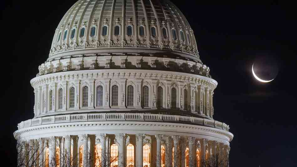 A sliver of moon rises behind the Capitol dome in Washington, D.C. While Congress has shown signs of life this spring, its veritable hibernation has left plenty of room for states to experiment with policy. A sliver of moon rises behind the Capitol dome in Washington, D.C. While Congress has shown signs of life this spring, its veritable hibernation has left plenty of room for states to experiment with policy.