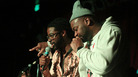 Adrian Younge (left) and Ghostface onstage at the Seattle stop of their tour last week. Adrian Younge (left) and Ghostface onstage at the Seattle stop of their tour last week.