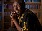 Kenyan author Ngugi wa Thiong'o is also a Professor at University of California, Irvine. Kenyan author Ngugi wa Thiong'o is also a Professor at University of California, Irvine.