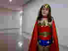 Katie, who's nine years old, explains her love of Wonder Woman in a new documentary.