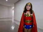 Katie, who's nine years old, explains her love of Wonder Woman in a new documentary.