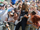 Musician Jake Orrall performs onstage at the Coachella Valley Music & Arts Festival on April 14. Temporary hearing loss following concerts and other loud events may protect our ears from more permanent damage. Musician Jake Orrall performs onstage at the Coachella Valley Music & Arts Festival on April 14. Temporary hearing loss following concerts and other loud events may protect our ears from more permanent damage.