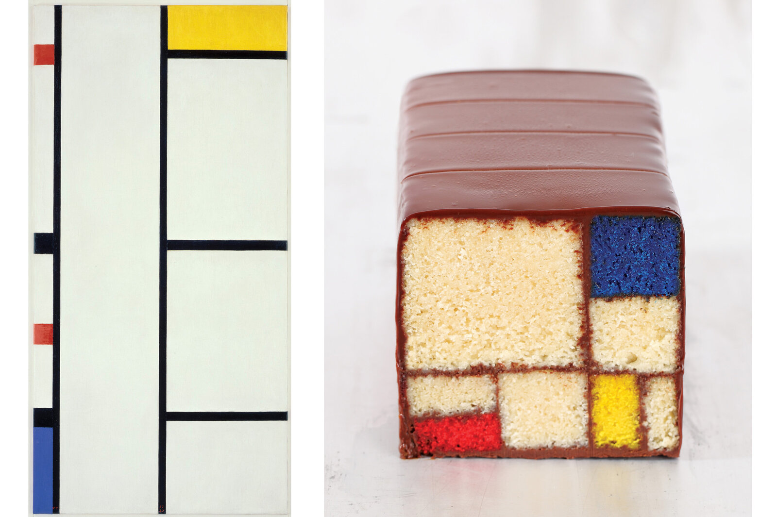 mondrian cake