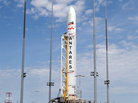 Antares ready for liftoff. Antares ready for liftoff.
