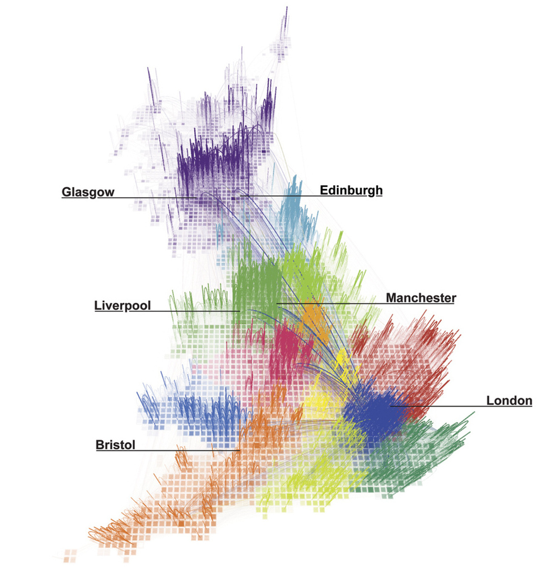 British Phone Map