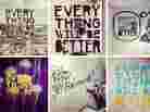As the NPR Music team and others prepared to leave the network's old headquarters, mysterious messages began appearing on the windows and walls: "Everything will be better!"