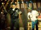 Public Enemy on stage in 1988. The group will be inducted into the Rock and Roll Hall of fame Thursday.