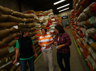 Three women in coffee leading the way: Stephanie Backus of Portland Roasting, coffee farmer Miguelina Villatoro of Guatemala, and coffee exporter/processor Loyreth Sosa. Here they discuss coffee prices as they survey beans ready for milling. Three women in coffee leading the way: Stephanie Backus of Portland Roasting, coffee farmer Miguelina Villatoro of Guatemala, and coffee exporter/processor Loyreth Sosa. Here they discuss coffee prices as they survey beans ready for milling.