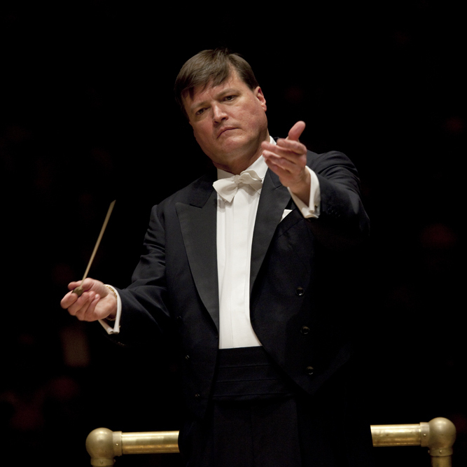 The Dresden Staatskapelle's principal conductor, Christian Thielemann, asserts that Anton Bruckner's music, in its long-winding search for beauty, is the perfect antidote for modern life. He and the orchestra brought Bruckner's Symphony No. 8 to Carnegie Hall on April 19, 2013.