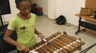 Sara Nimaga plays the balafon in Paul Chandler's music class at the American International School in Bamako, Mali. Sara Nimaga plays the balafon in Paul Chandler's music class at the American International School in Bamako, Mali.